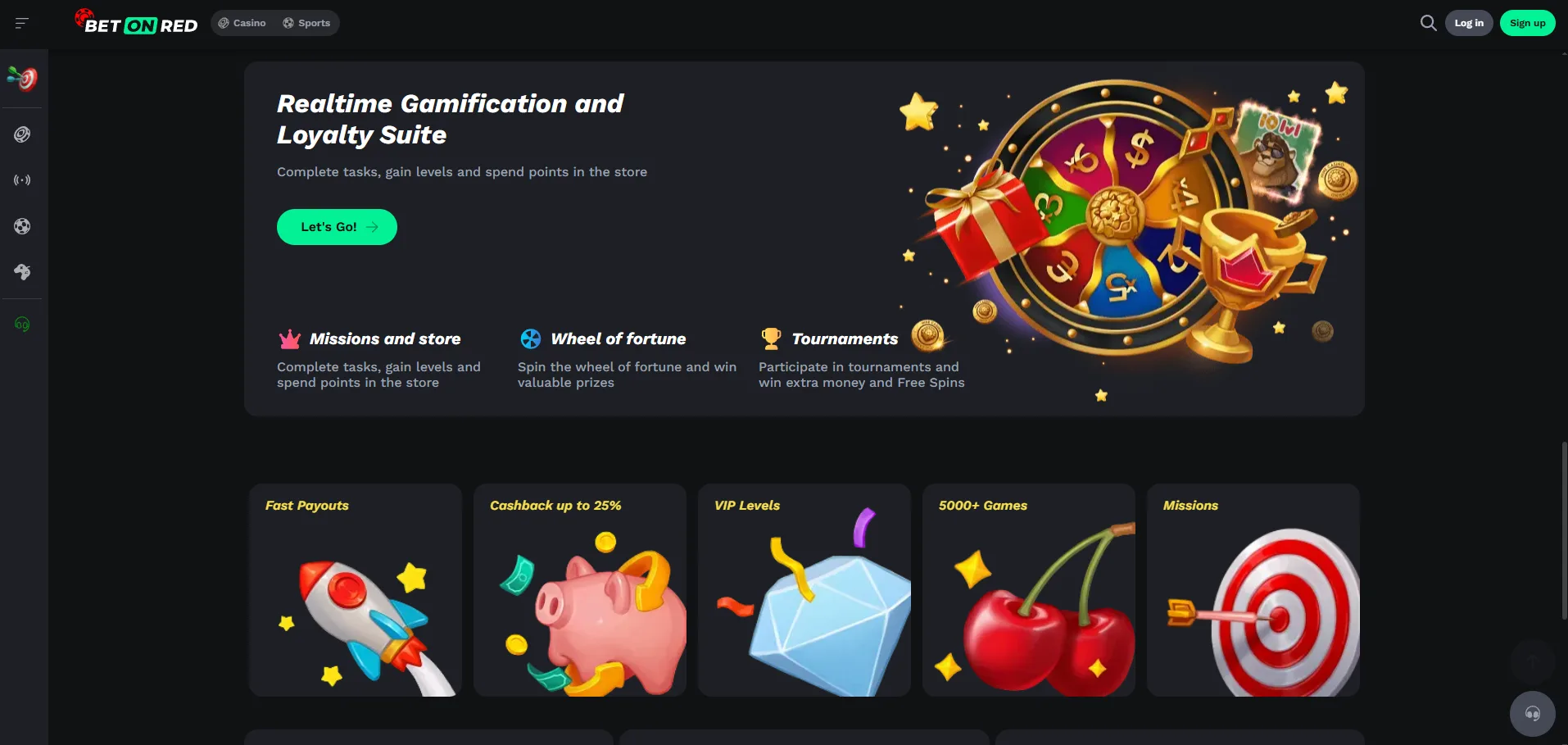 Betonred Casino Spiele